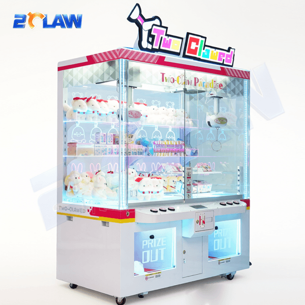 Hot Selling One Player OFO Claw Catcher Machine Coin Operated Three-Prong Crane Game Machine Toy Cathcer for Arcade Center