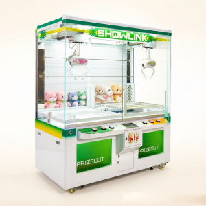 未标题-4 Factory Hot Sale Two Station Claw Machine with Dual Claws Coin Operated Commercial Prize Catcher for Game Center
