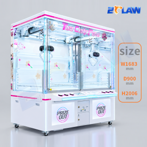 Two-Player Custom Claw Machine Gift Machine | Dual-Player Doll Catcher Arcade Gift Machine